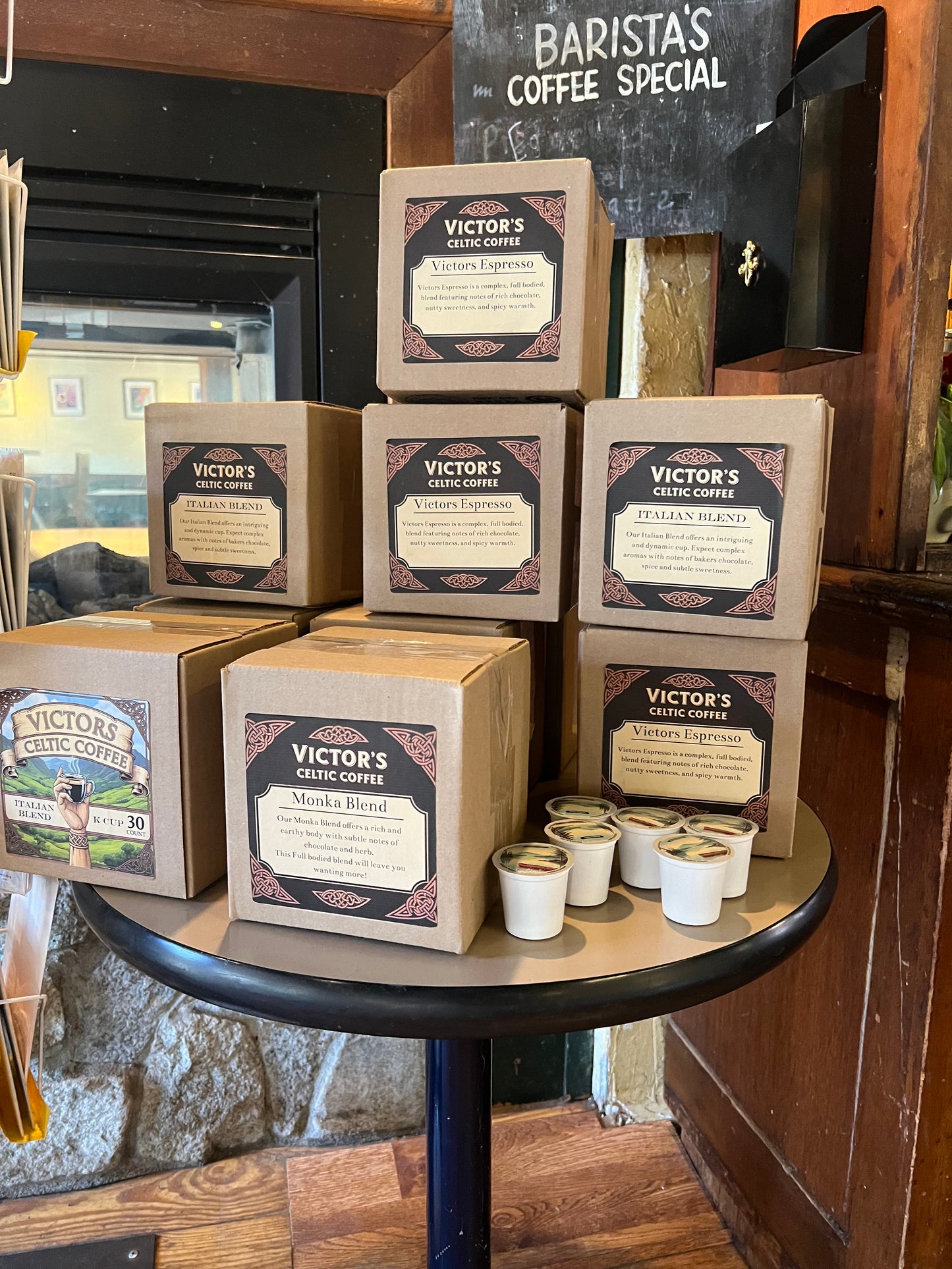 Victors Espresso Blend K cups (qty 30 K cups)